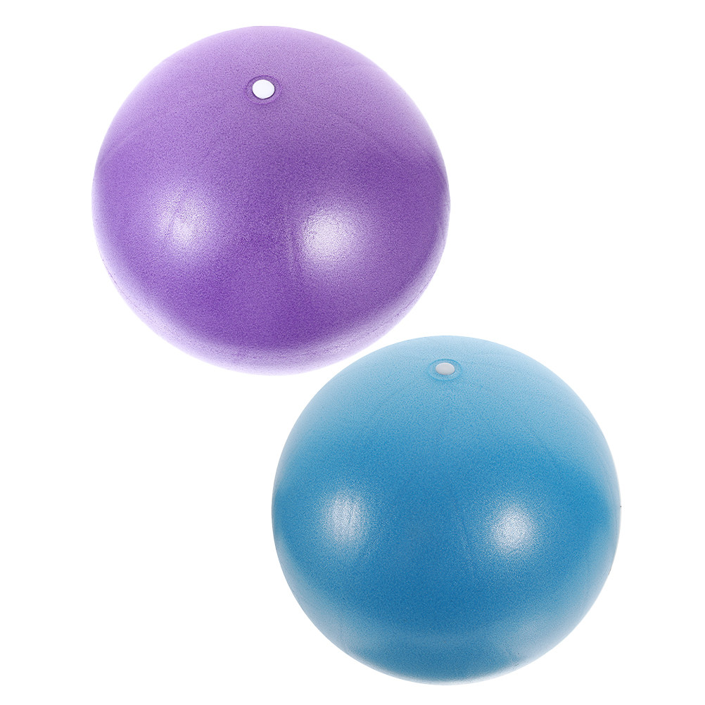 Pilates Yoga Ball Workout - 2Pcs PVC Pilates Ball Fitness Soft