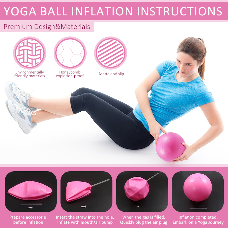 Pilates Ball Resistance Bands  - đánh giá và giá Pilates Yoga Ball Workout