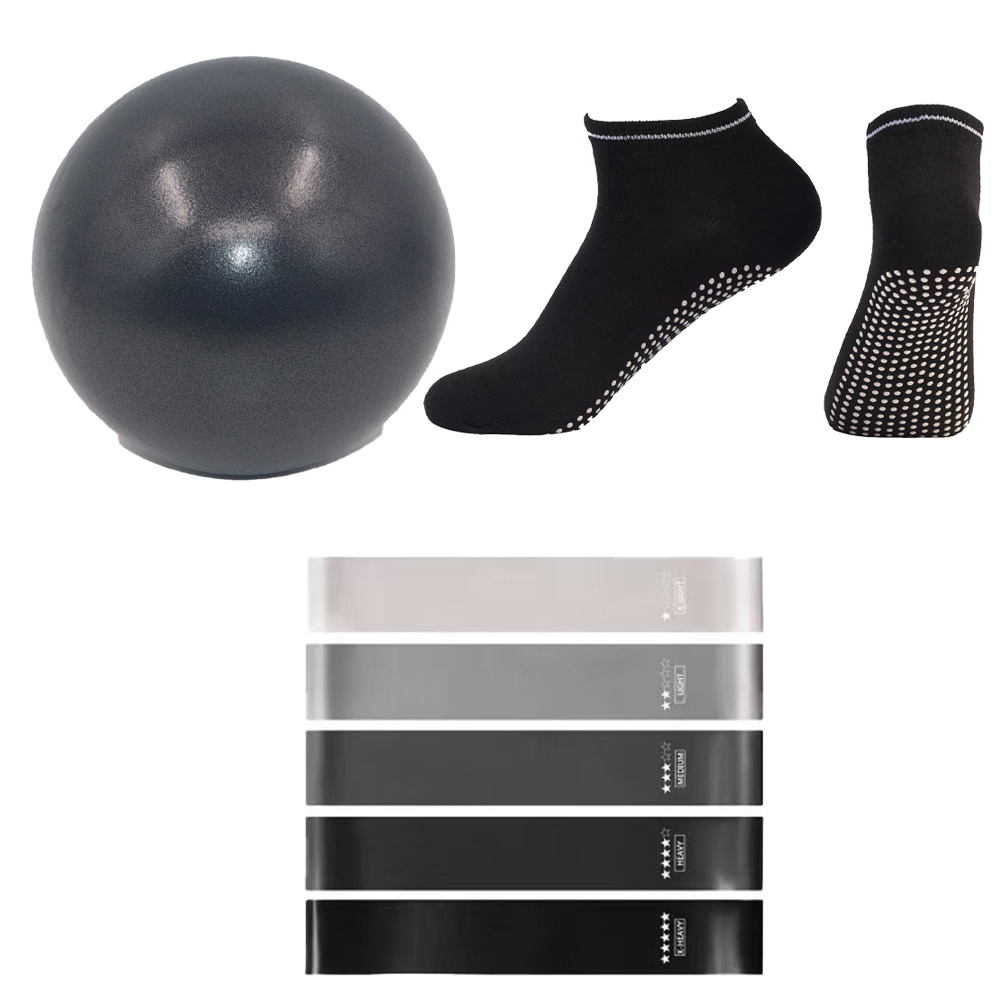 Pilates Ball Resistance Bands  - đánh giá và giá Pilates Yoga Ball Workout