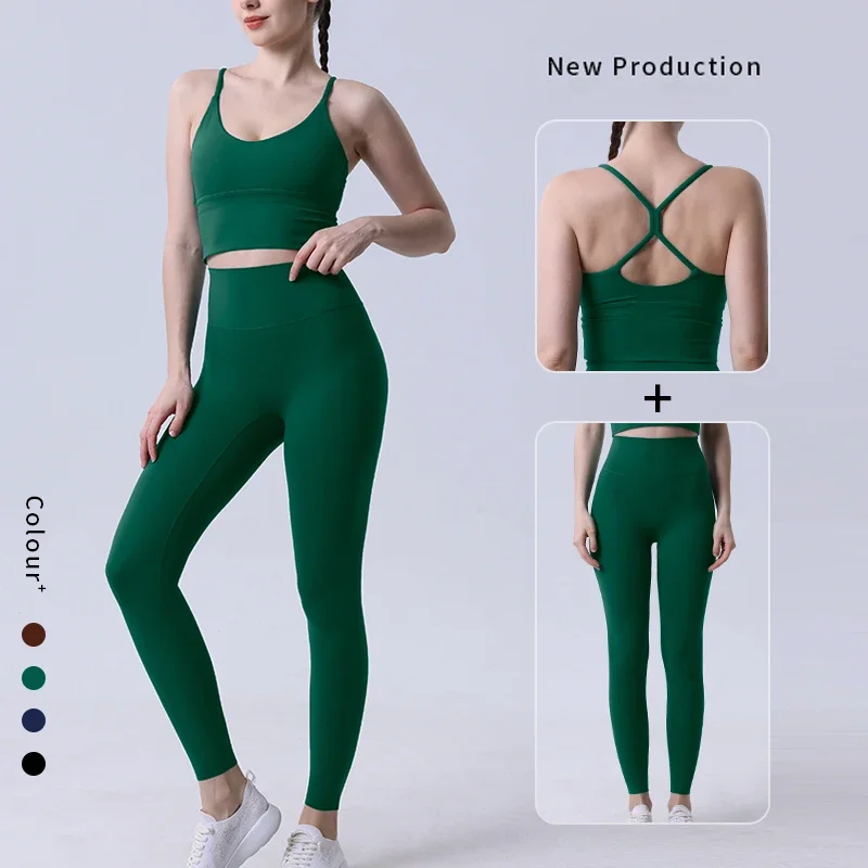 2 Piece Yoga Clothes Women's T - đánh giá và giá Pilates Yoga Legging