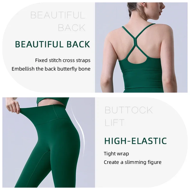 2 Piece Yoga Clothes Women's T - đánh giá và giá Pilates Yoga Legging