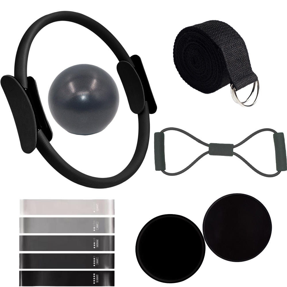 11Pcs Equipment Set Pilates Wo - đánh giá và giá Pilates Yoga Ball Workout