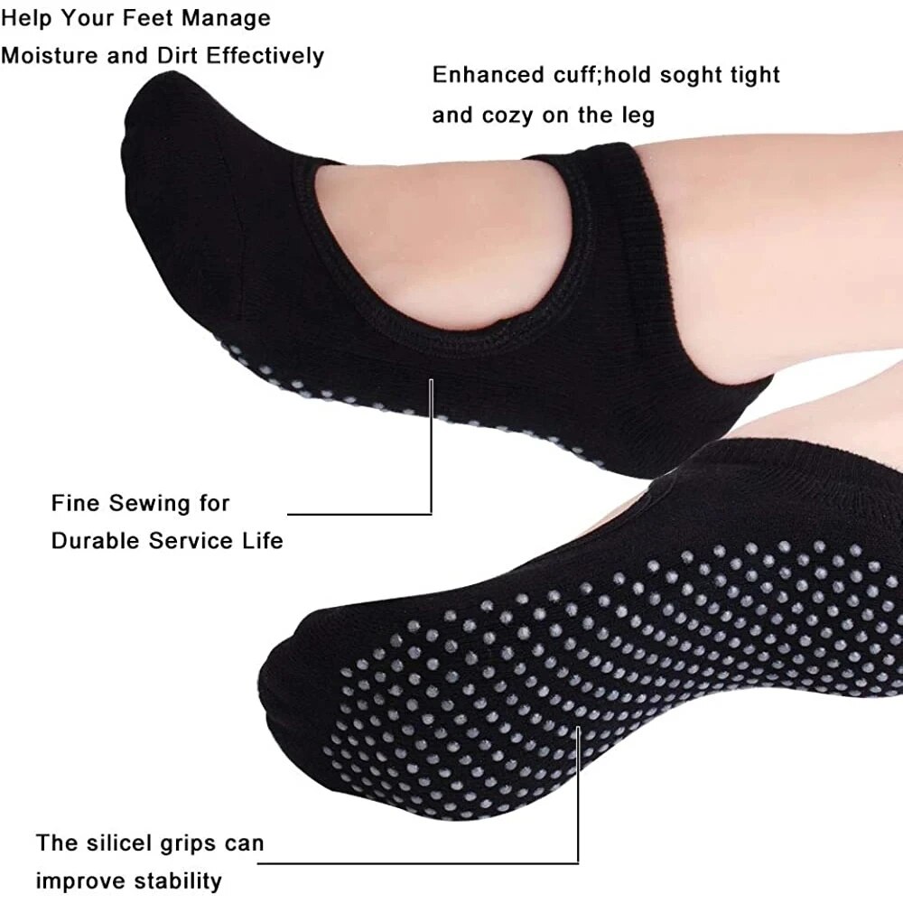 High Quality Women Yoga Socks  - đánh giá và giá Pilates Yoga Grip Socks