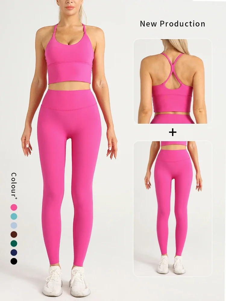 2 Piece Yoga Clothes Women's T - đánh giá và giá Pilates Yoga Legging