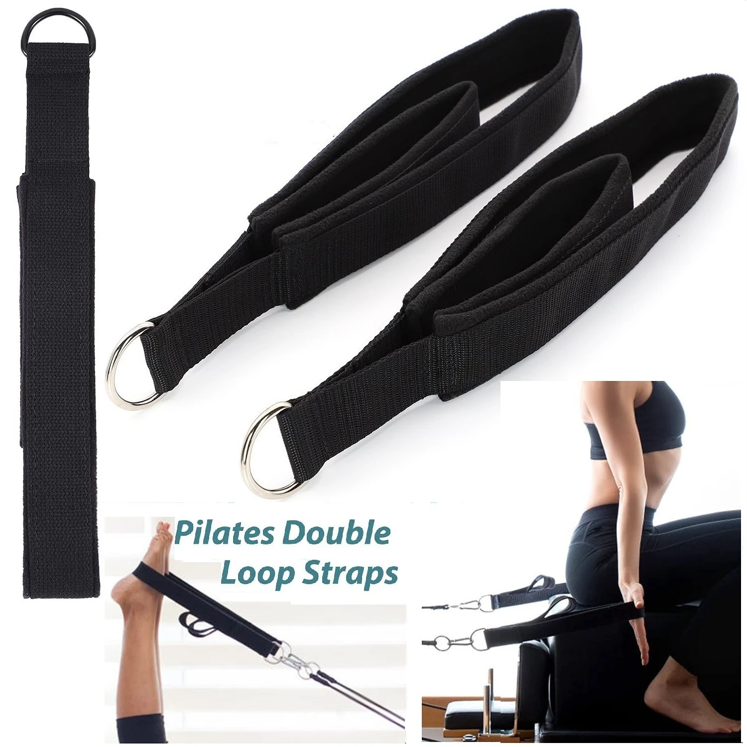 Double Ring Elastic Yoga Pilat - đánh giá và giá Pilates Yoga Resistance Ring