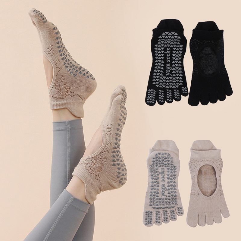 Áo Tập Yoga Mũi Tất Ấm Chất Lư - đánh giá và giá Pilates Yoga Grip Socks
