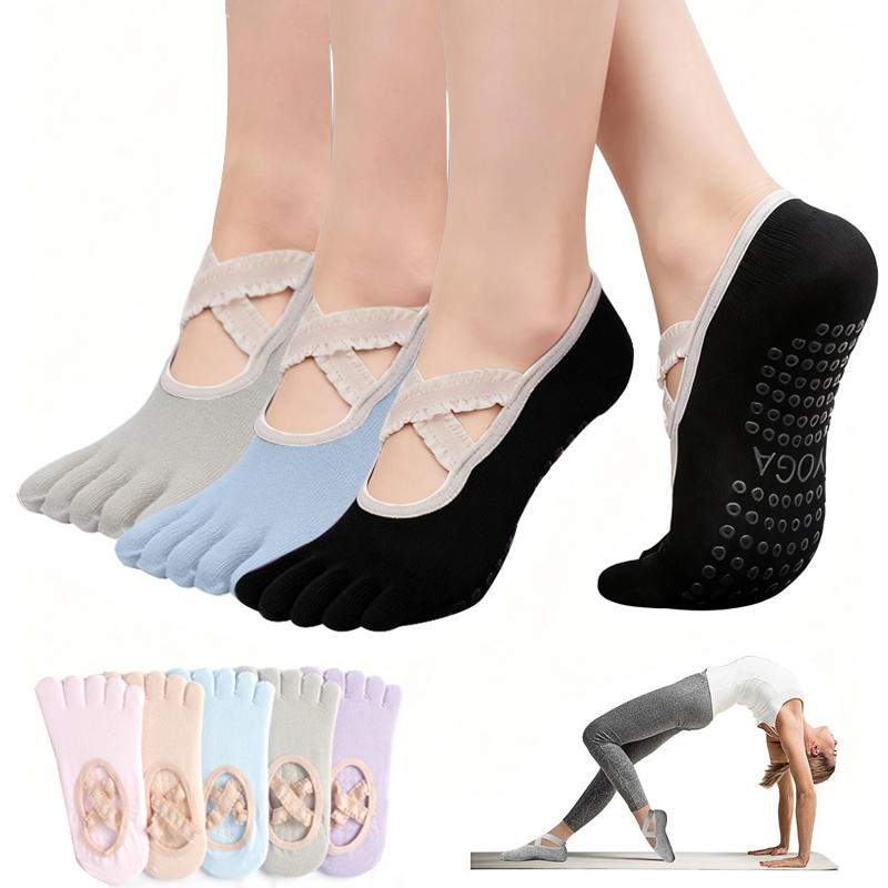 Ladies Non-Slip Pilates Socks  - đánh giá và giá Pilates And Yoga Studio