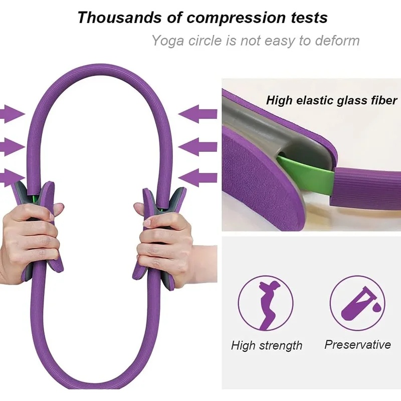 1Pc Non Slip Yoga Pilates Resi - đánh giá và giá Pilates Yoga Resistance Ring