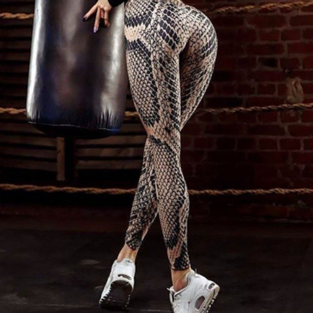 Serpentine Snake Print Legging - đánh giá và giá Pilates Yoga Legging