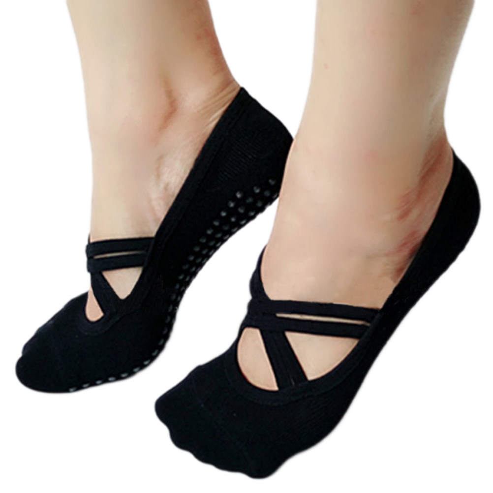 Yoga Socks Women Black Non Ski - đánh giá và giá Pilates Yoga And Barre