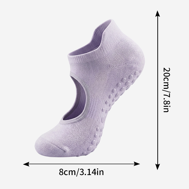 2/12PC Backless Non-slip Fitne - đánh giá và giá Medias Para Pilates Y Yoga