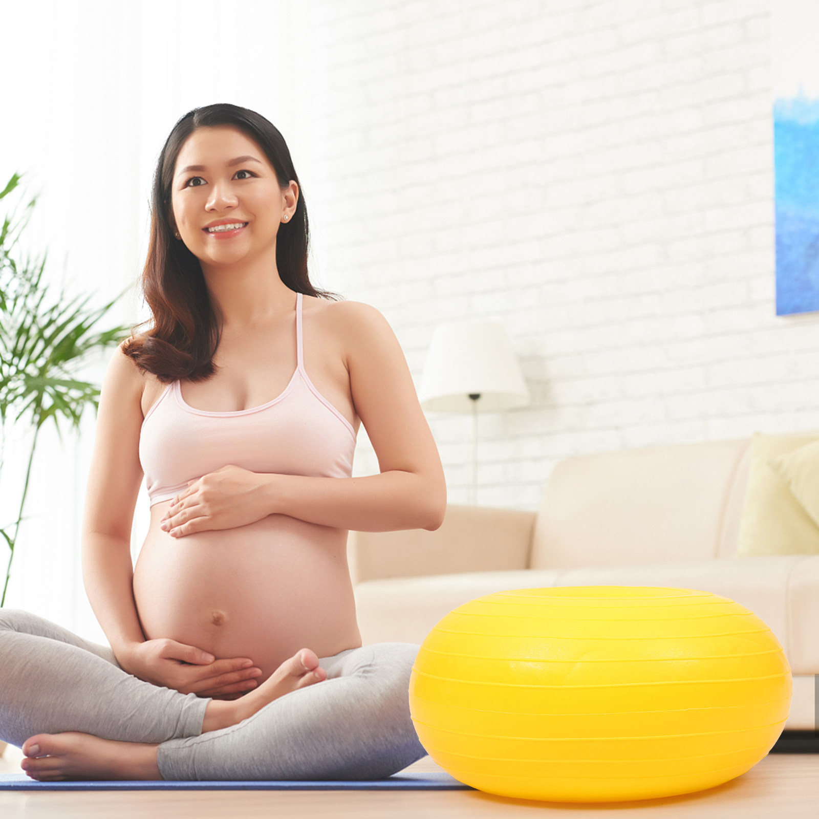 PVC Small Yoga Ball Reusable C - đánh giá và giá Pilates Yoga Ball Workout