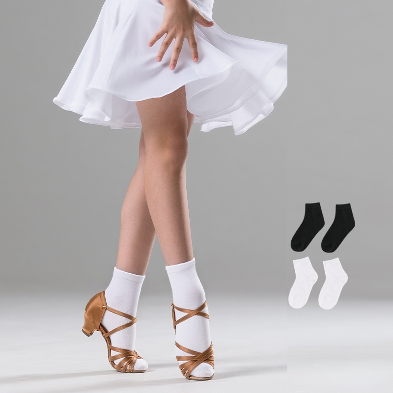 Girls Women Latin Socks White  - đánh giá và giá Medias Para Pilates Y Yoga