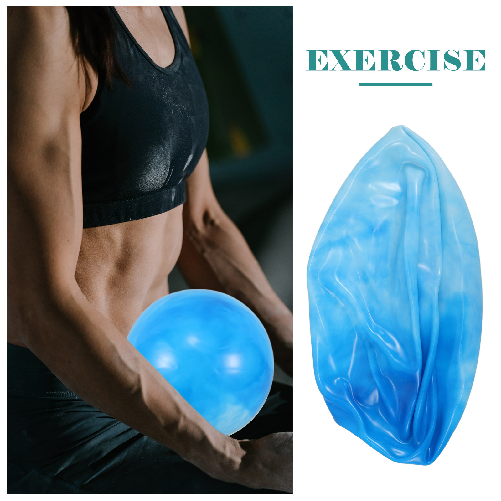 25 Cm Colorful Watercolor Desi - đánh giá và giá Pilates Yoga Ball Workout