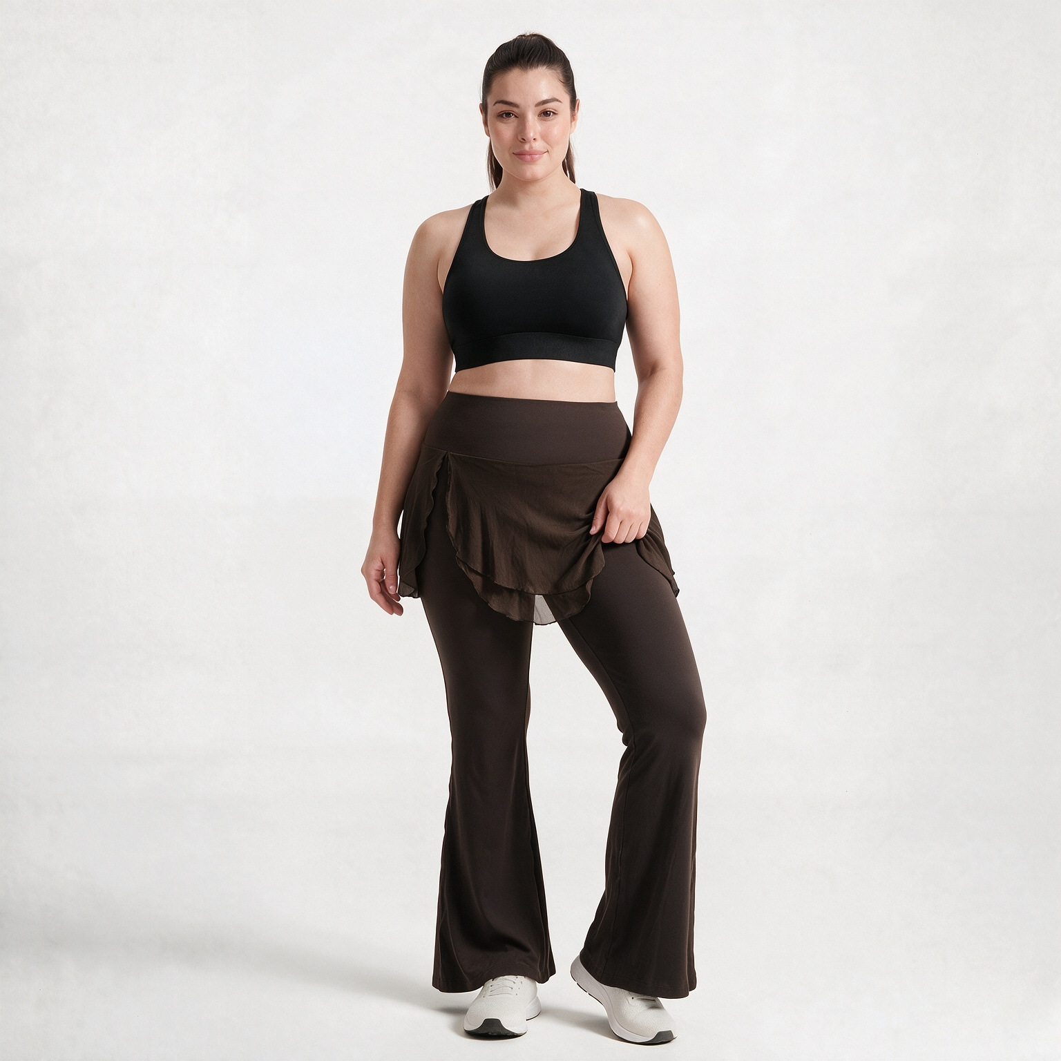 Plus Size Soft Motion Straight - đánh giá và giá Pilates Yoga Legging