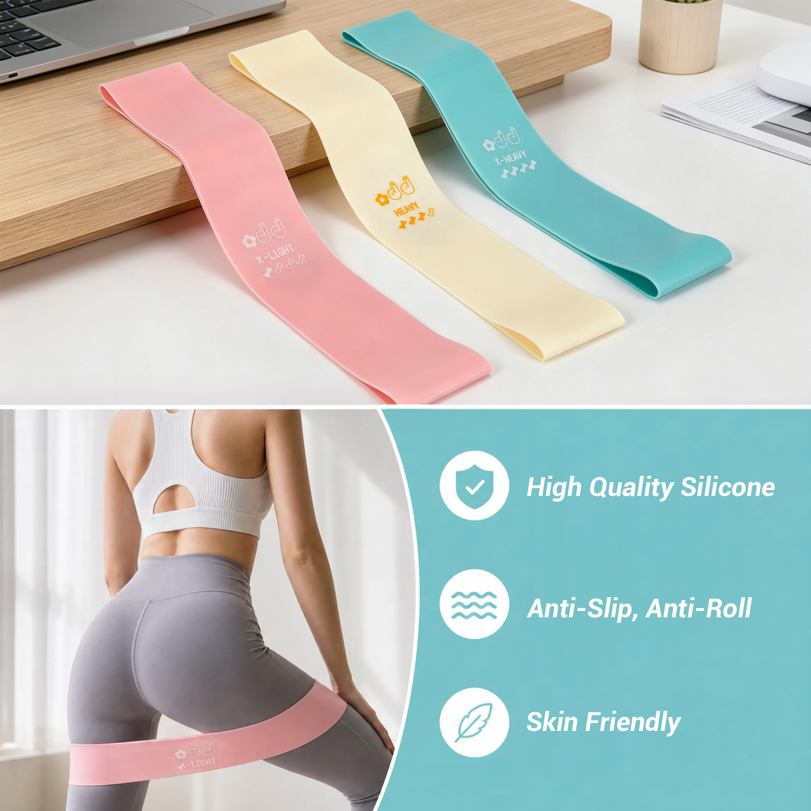 Pilates Training Set, 6-in-1 P - đánh giá và giá Pilates Yoga Resistance Ring