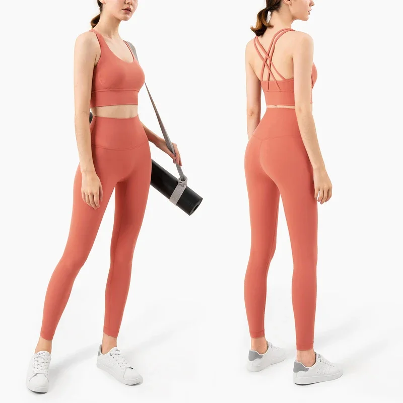 Summer New 2 Piece Yoga Clothe - đánh giá và giá Pilates Yoga Legging