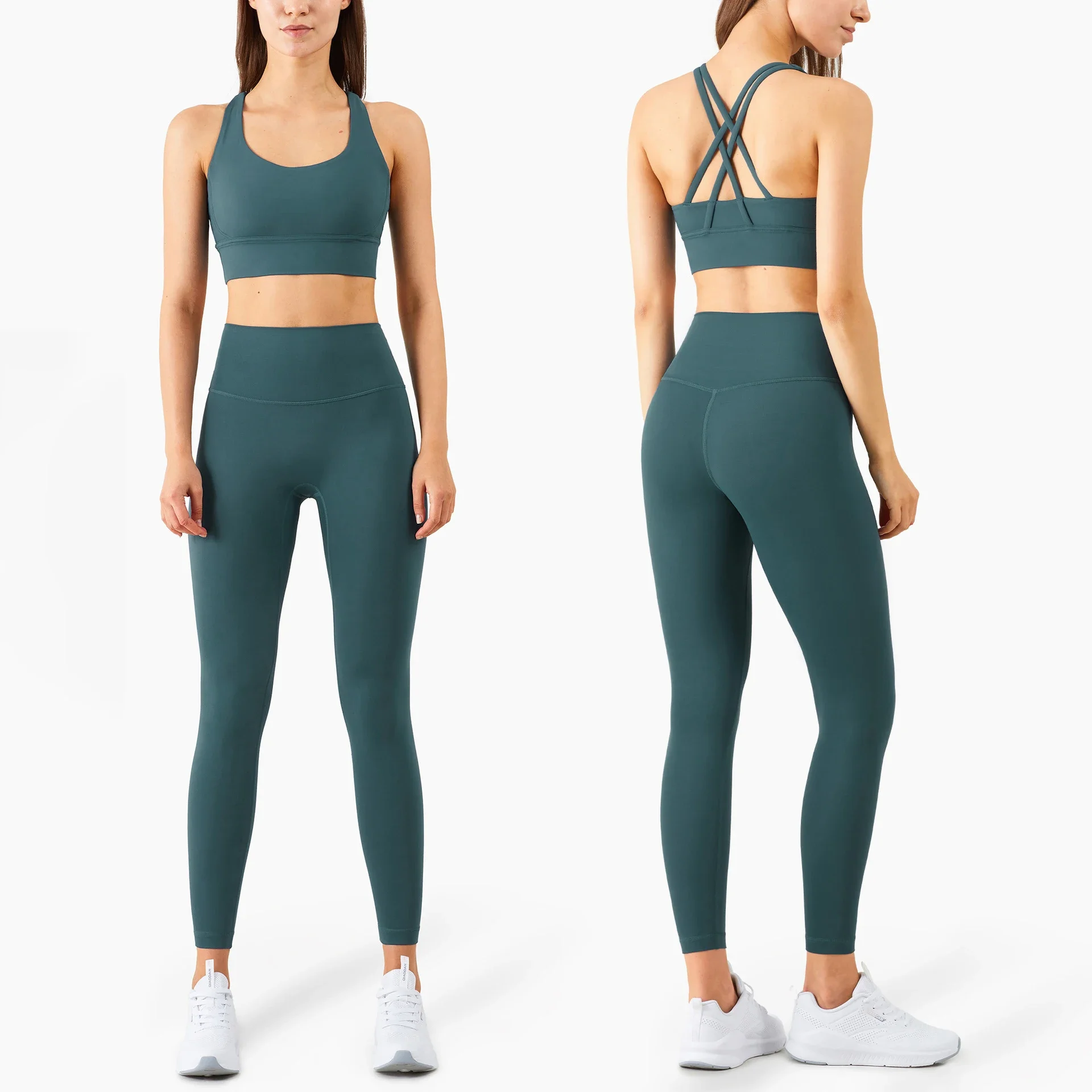 Summer New 2 Piece Yoga Clothe - đánh giá và giá Pilates Yoga Legging