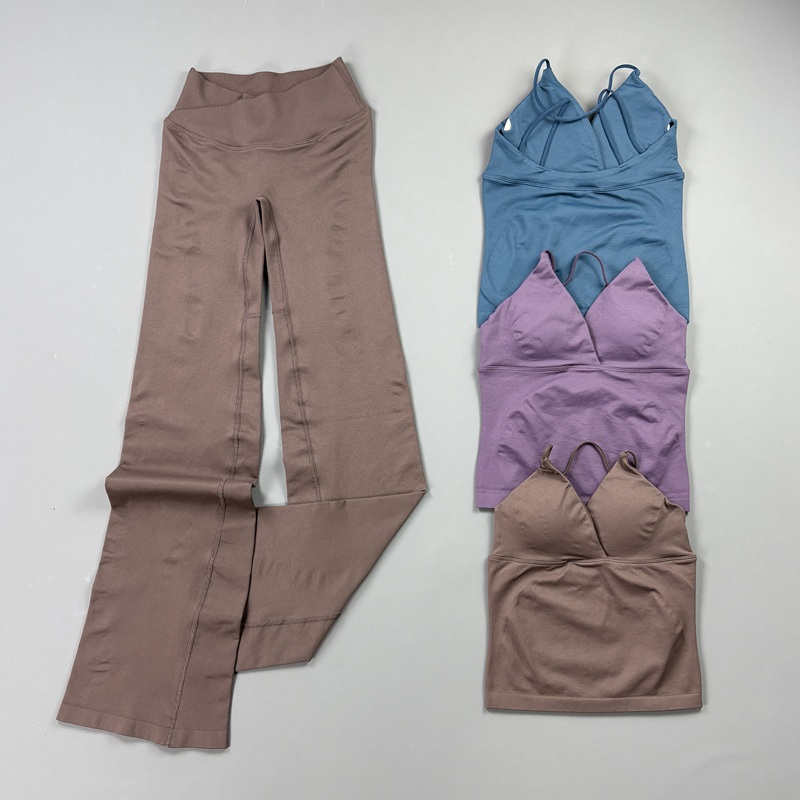 2Pcs Women Seamless Yoga Worko - đánh giá và giá Pilates Yoga Legging