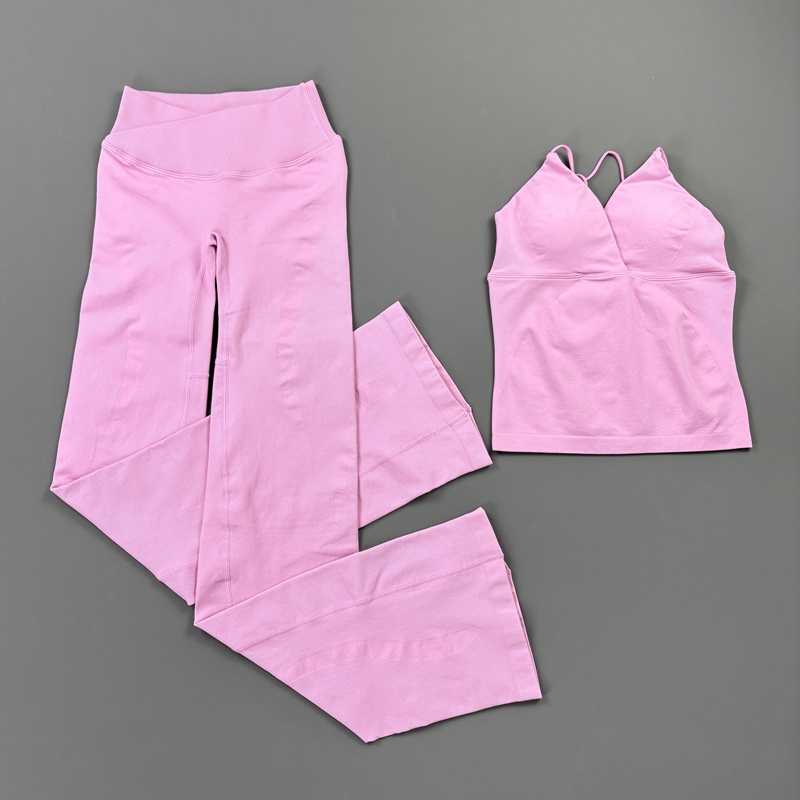 2Pcs Women Seamless Yoga Worko - đánh giá và giá Pilates Yoga Legging